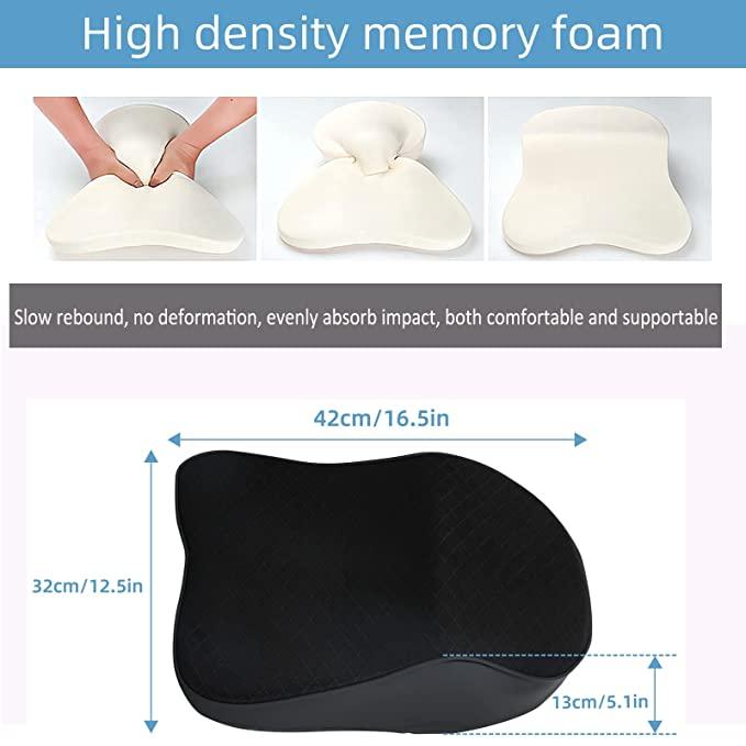 Car Seat Headrest Neck Rest Pillow Cushion for All Cars- Ergonomic Pillow Memory Foam Neck Support for Neck/Back Pain Relief Neck Rest Support Cushion